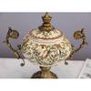 American Light Luxury Ceramic Painting Tank Creative Living Room Storage Bottles Personality Porch Jars Decoration Ornaments