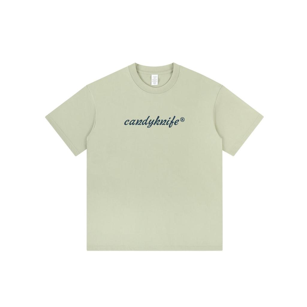Trendy Unisex Simple Print Cotton T-Shirt - Short Sleeve Summer Style