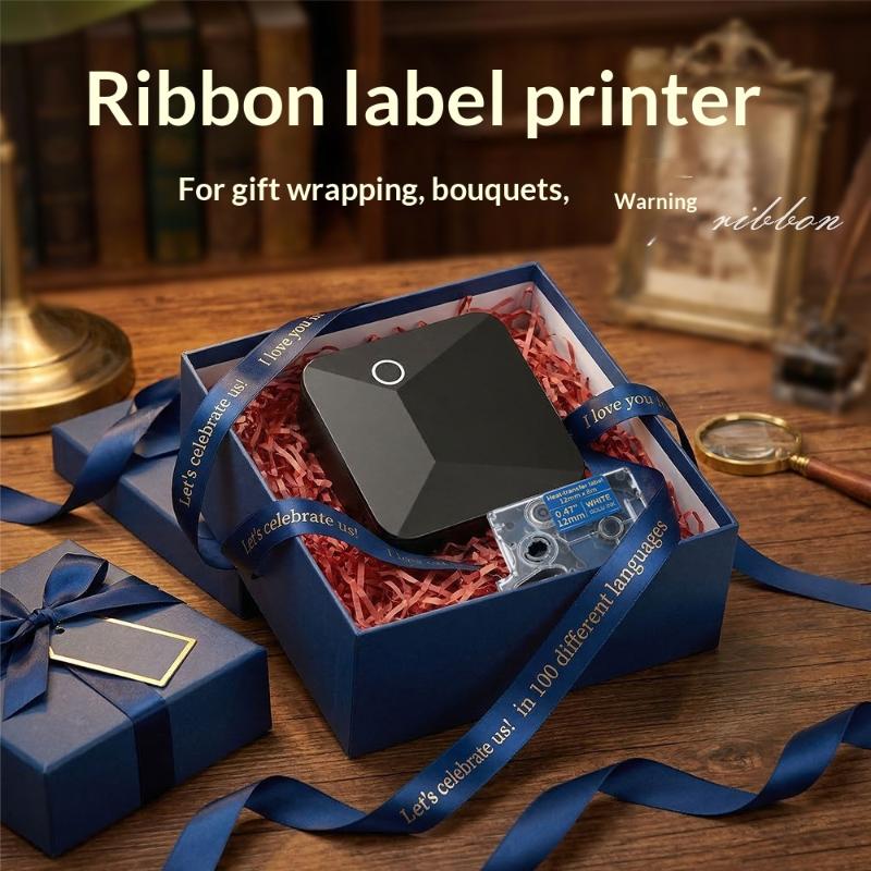 Stain Ribbon Tape Waterproof Label Tape Compatible With Phomemo A30 P15 Label Maker Premium Exclusive Embellish Fabric Ribbons