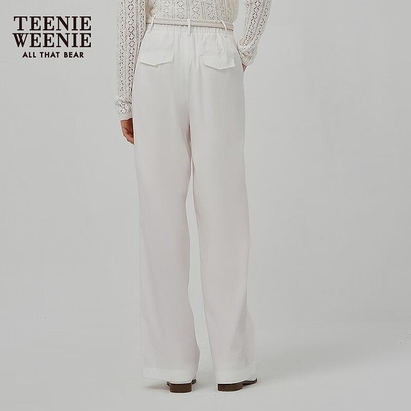 Teenie Weenie Women's Cooling Drapey Straight-Leg Casual Pants