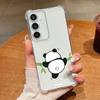 Cute Panda Pattern Phone Case For Samsung Galaxy S26 S25 S24 S23 Ultra S22 S26 Plus S21 S24 S25 FE Clear Shockproof Soft Cover