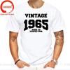 Summer Style New T Shirt Unisex Made In 1965 Vintage Tshirt Born 1965 Birthday Aged To Perfection Gift Tops Funny Casual Tee Shirt