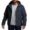 Men'S Loose Half Zipper Hooded Sweatshirt And Submachine Jacket