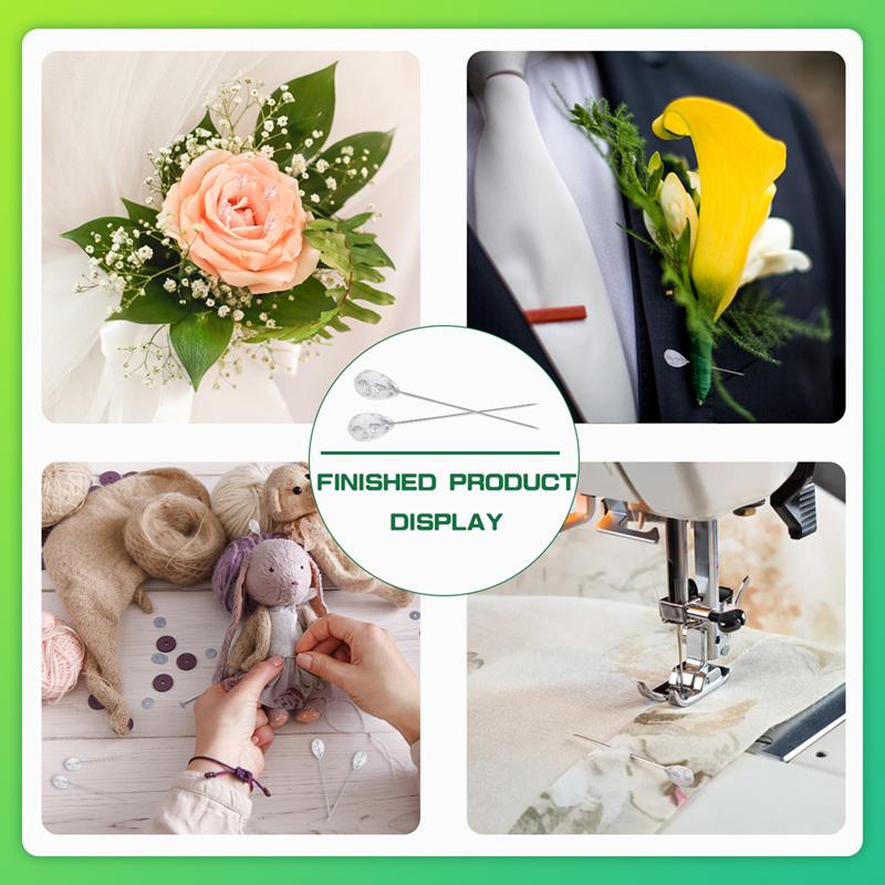 140/260 Sewing Pins Corsage Pins Straight Pins Flower Arrangements Supplies Boutonniere Pins for Making Corsage for Sewing