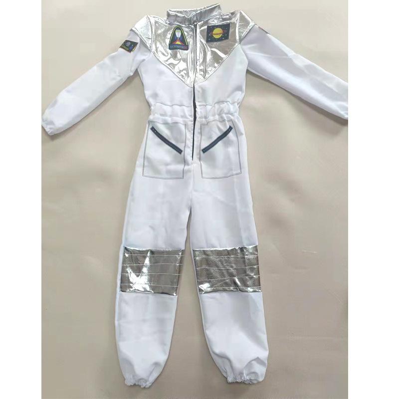 Space Suit Children's Astronaut Costume Children's Halloween June 1 School Stage Costume Pilot Performance Costume