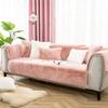 WInter Soild Color Sofa Covers Towel Soft Plush Couch Cover