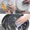 5 Pcs Double-Side Scouring Pads, Gray Kitchen Sponges for Professional & Home Use