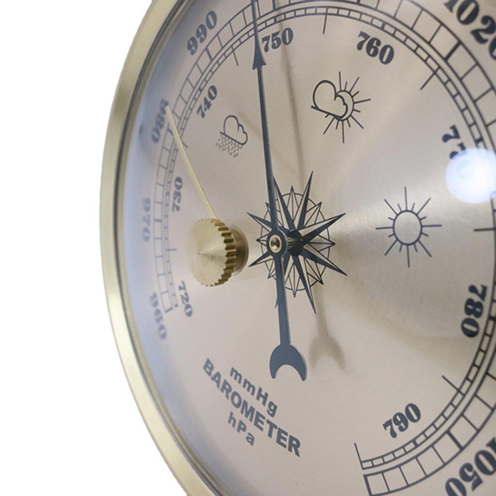 Orologio Barometro a Puntatore da 90mm: Stazione Meteorologica Domestica e Barometro