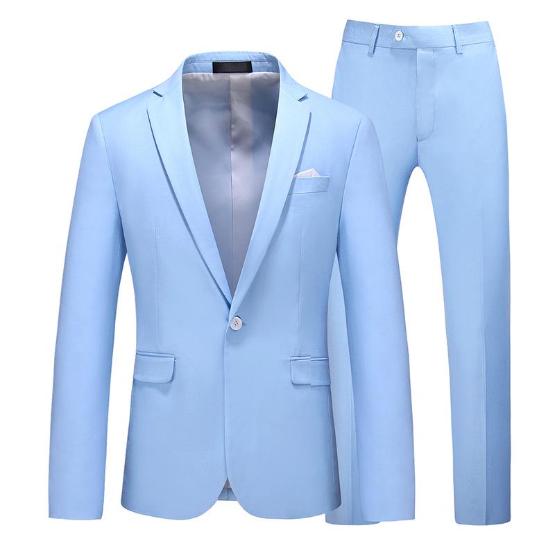 Roter formeller Anzug 2-teilig für Männer Hochzeitsfeier Kleid Mantel und Hose Große Größe Terno Masculino Schwarz Weiß Blau Kostüm Homme