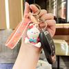 "Creative Cute Rabbit Keychain: Exquisite Jewelry Pendant for Bags and Cars"