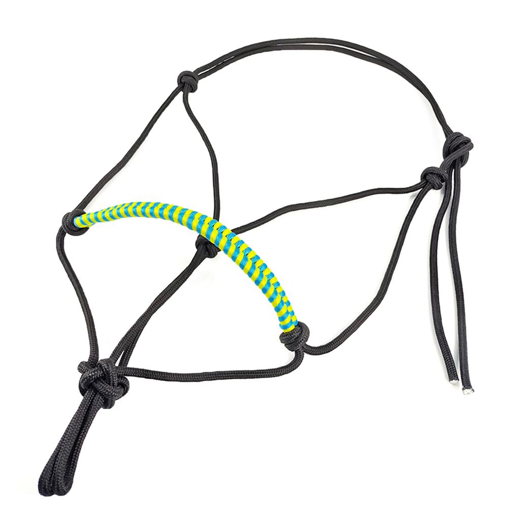 Horse Halter Knot Training Headstall Webbing Rope Wear Resistant Rope Halter Adjustable Horse Riding Halter Enduring