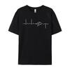 Electrical Engineering Heartbeat Inverter Custom Tshirts Discount Printing Cotton Men's Tops Tees Normal Top T-Shirts Wholesale