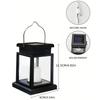 Solar Candle Lantern Lights Waterproof Garden Outdoor Hanging Solar Light For Outdoor Patio Yard Lawn Backyard Front Decor