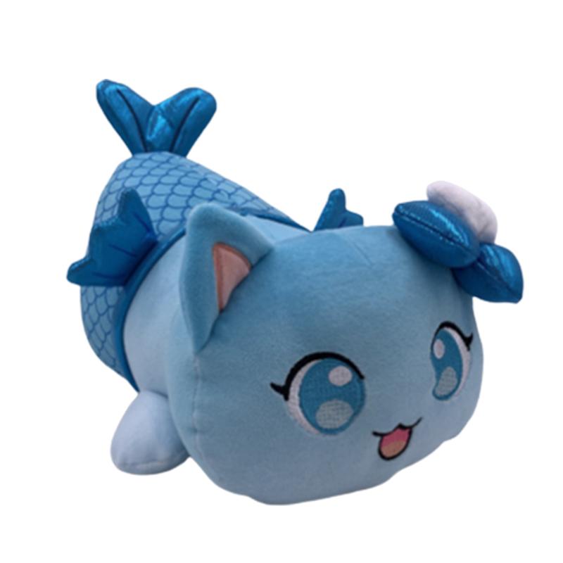 Cat Aphmau Meemeow Plush Toy Stuffed Animal Doll Throw Pillow Kids Xmas Gifts