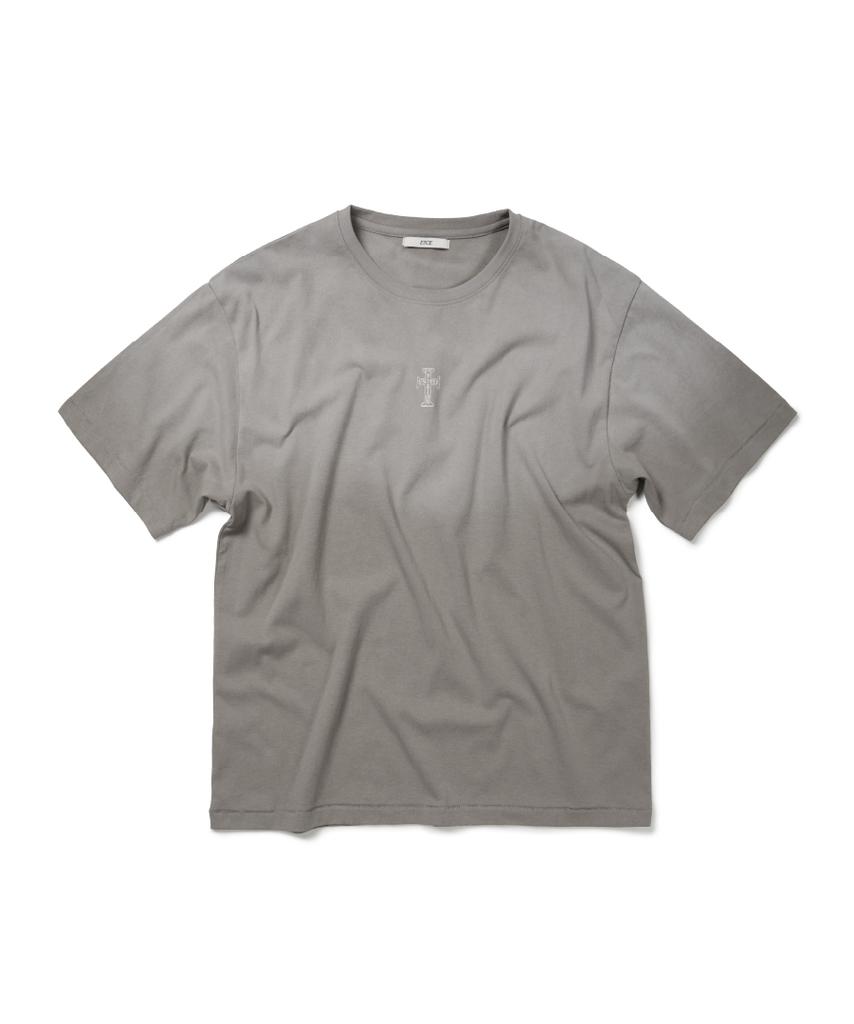 ETCE Cross Gradation T-Shirt (Gray)