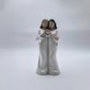 Resin Craft Mother and Daughter Statue Sister Family Sculpture  Living Room