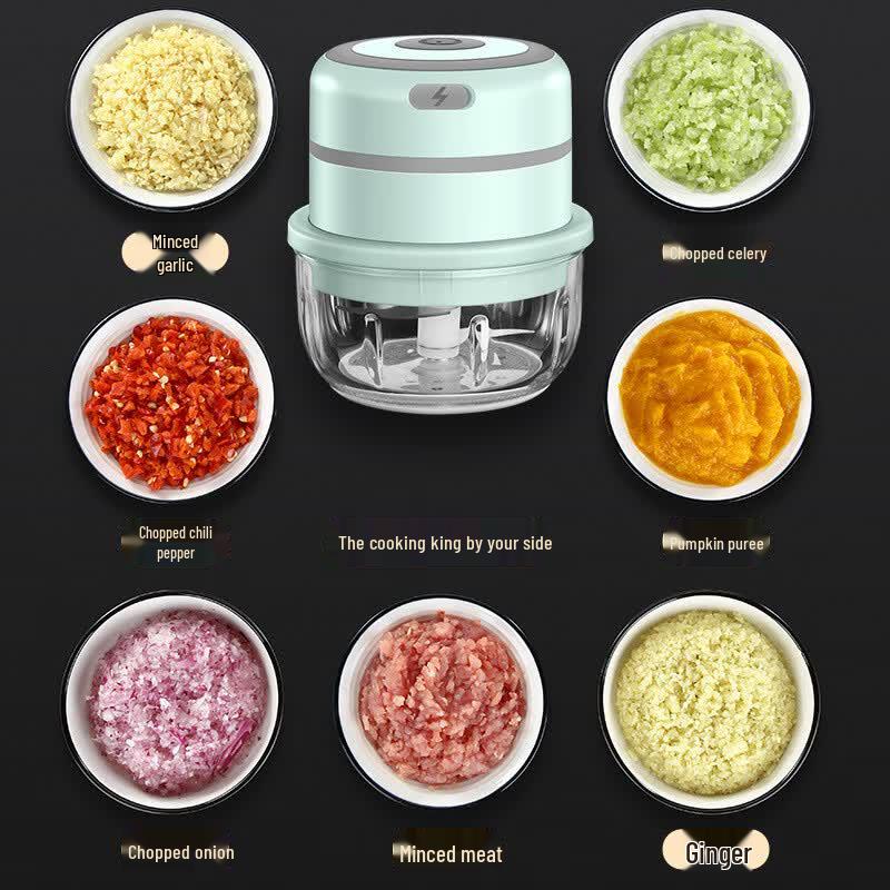 Wireless Electric Mini Garlic Chopper