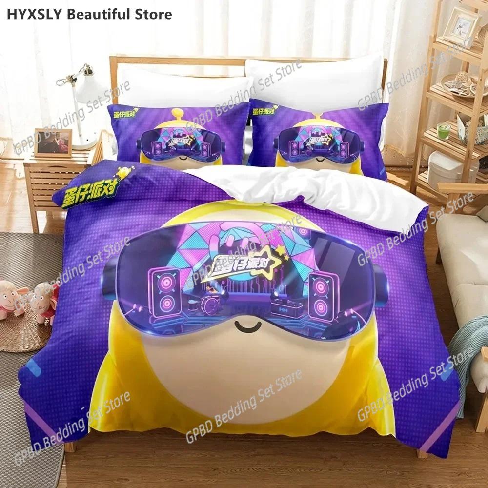 Comforter Eggy Party Bedding Set For Bedroom Soft Modern S Comefortable Kids And