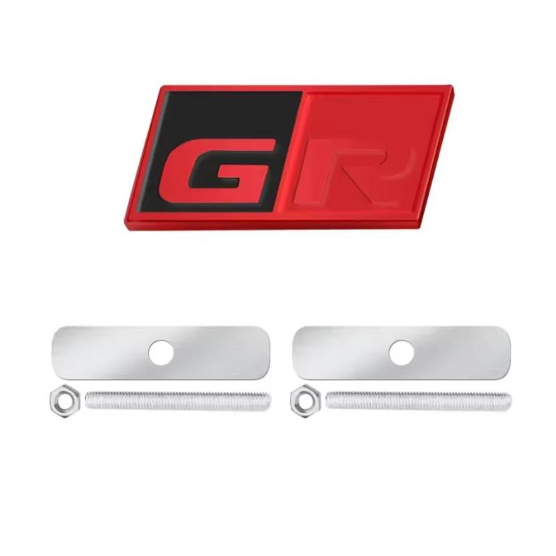 1PC Car Front Hood Grille Emblem Badge Auto Side Fender Decal Sticker for HV YARiS RZ RC RS Prius Alphard Avensis Prius Verso Crown Yaris