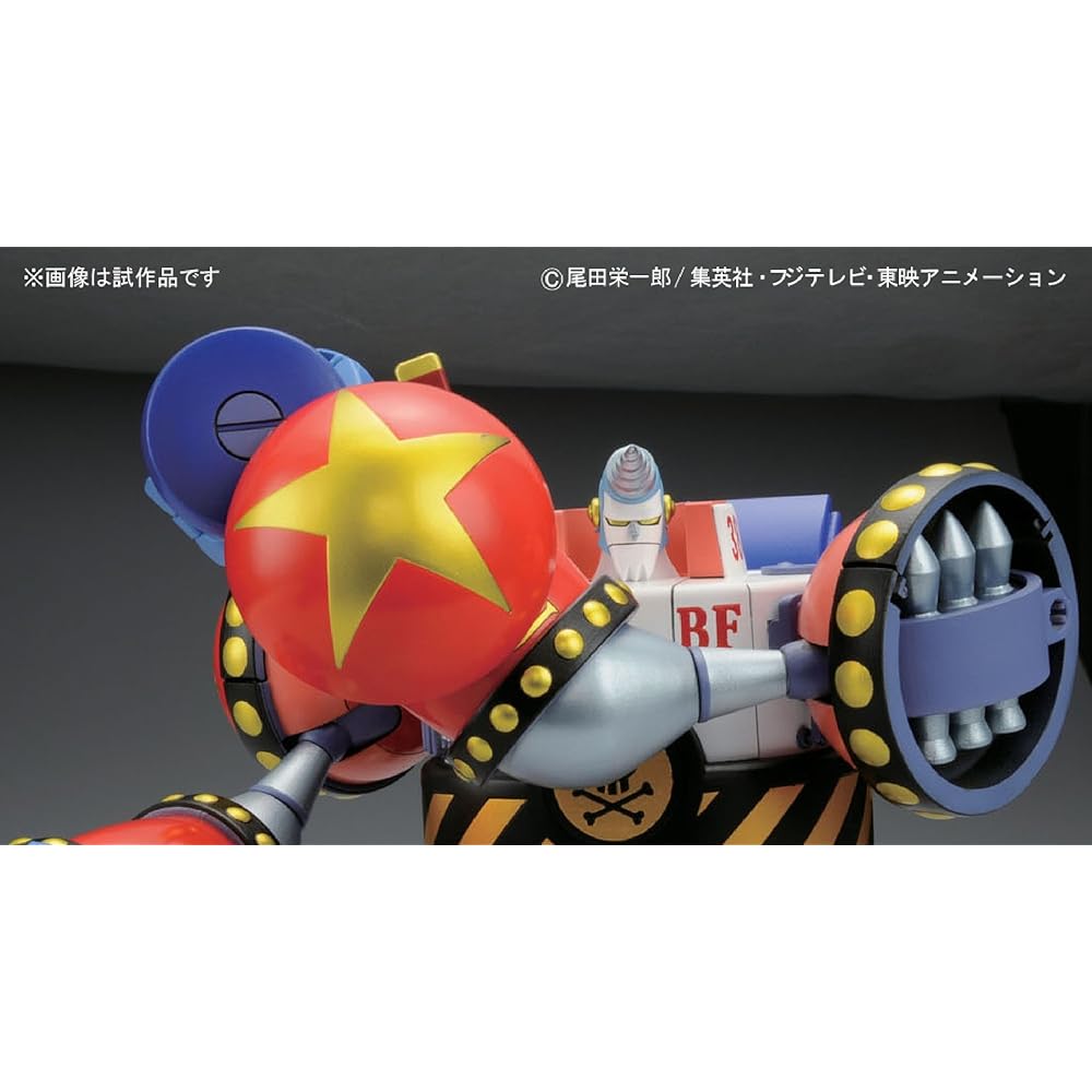 Best Mechanic Collection Franky General Pre-painted Plastic Model Kit