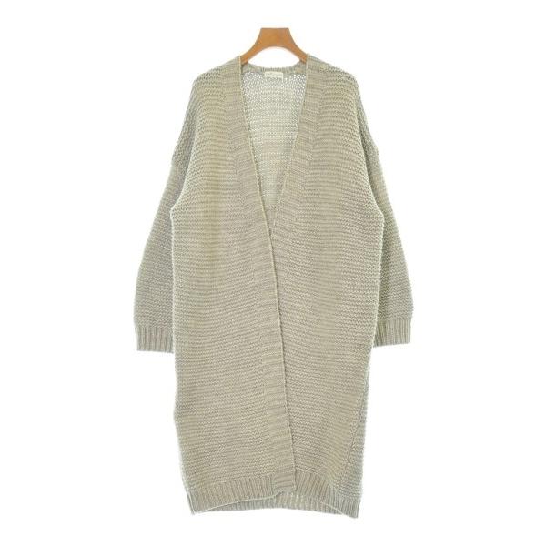 EARTH MUSIC&ECOLOGY Earth Music and Ecology Cardigan Women s F Gray (Mix) [Used] [Secondhand Clothes]