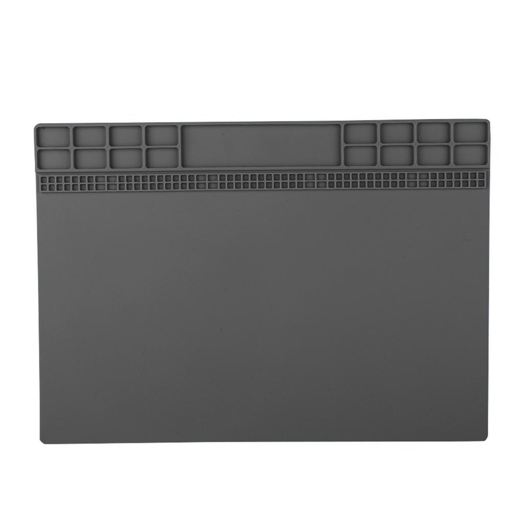 Heat Resistant Phone Computer Maintenance   Heat Insulation Pad Mat Gray