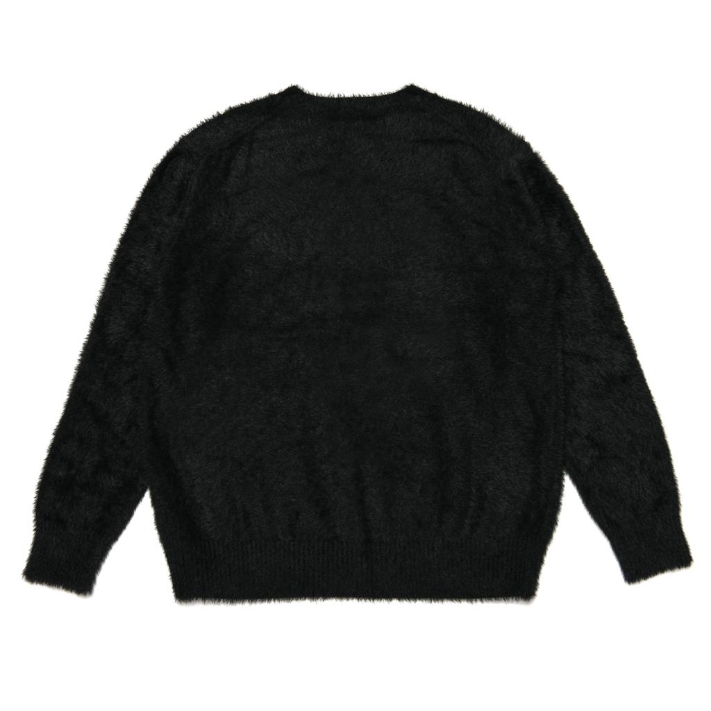 STARRYEYED Angora Fur Knit (Black)