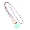 120cm Phone Holder Strap Flower Braided Hanging Rope Ins Mobile Phone Lanyard  Women