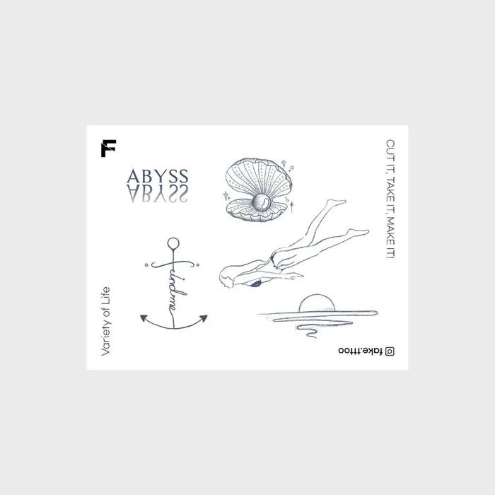 

Abyss tattoo sticker