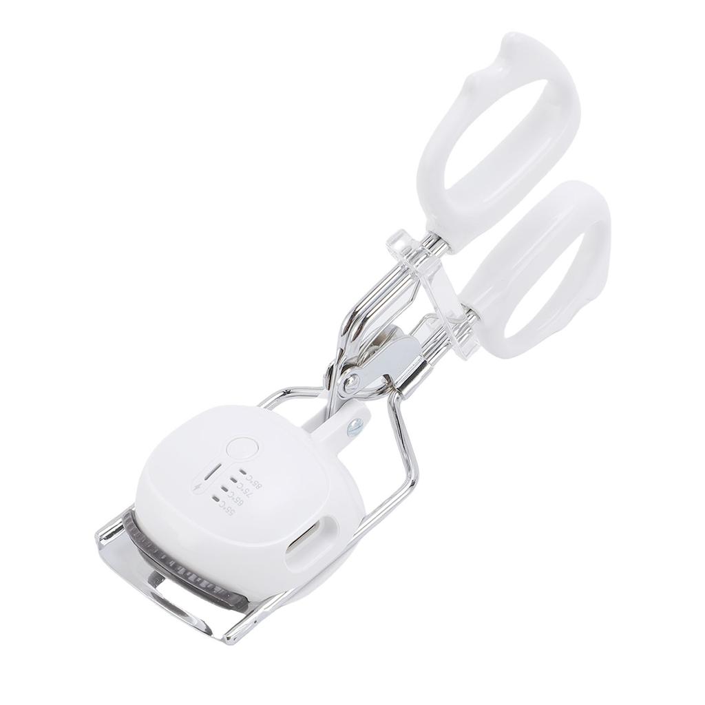 Heated Eyelash Curler Fast Heat Up 4 Temperature Settings Electric Lash Curler Memory Function