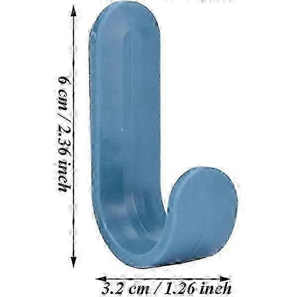 12 Pieces of Self-Adhesive Wall Hooks for Various Uses, Ideal for Organizing and Hanging Items On Your Wall