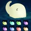 Mini Silicone Light Waterproof Bath Toy Light Bedroom Children's Sleep Light