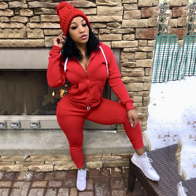 Buy Women Tracksuit Coat Pants Casual 