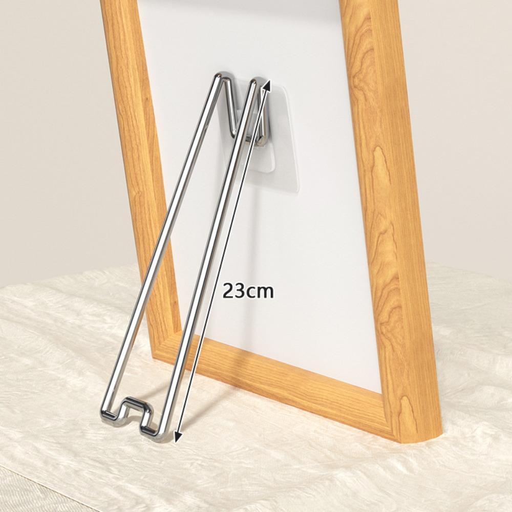 2pcs Metal Picture Frame Back Bracket Back Support Easel Back Support Photo Frame Stand