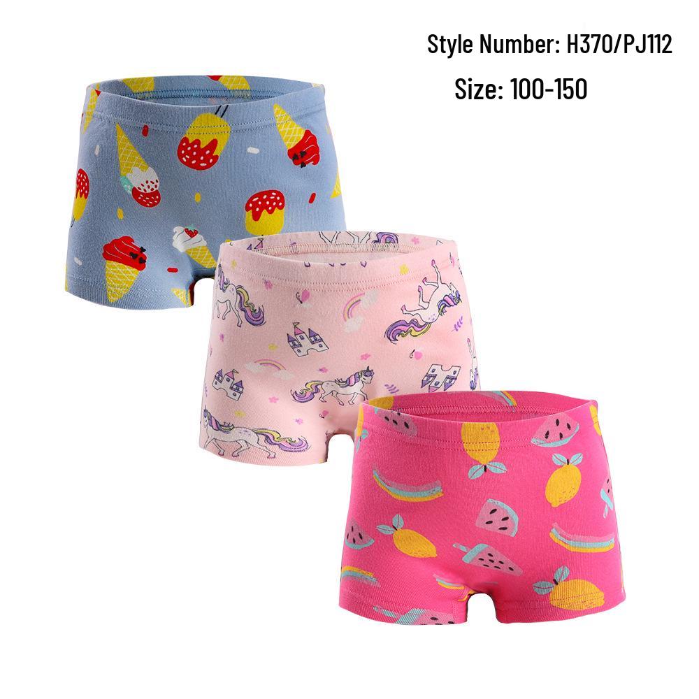 Jentenes Boxershorts i 100 % Bomull - Undertøy for Småbarn og Babyer