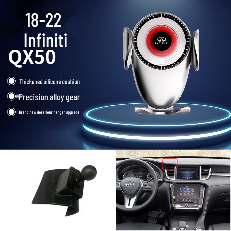 Infiniti Q50L/QX50/QX60 Nawigacja Kratka Wentylacyjna Uchwyt Samochodowy na Telefon
