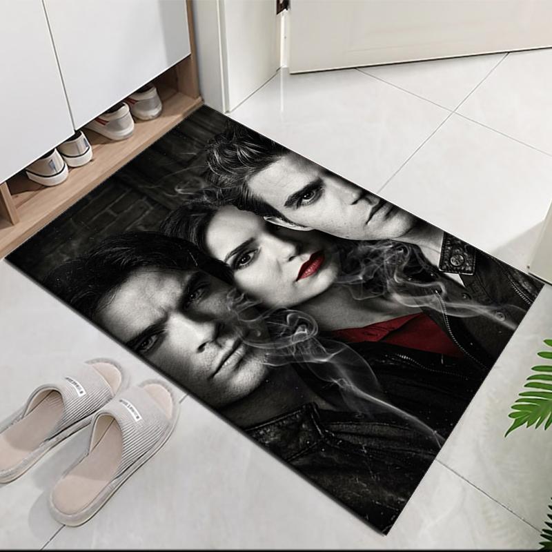 Vampire Diaries Printed Carpet, for Office Chair Living Room Bedroom Kitchen Room Decor Gifts.