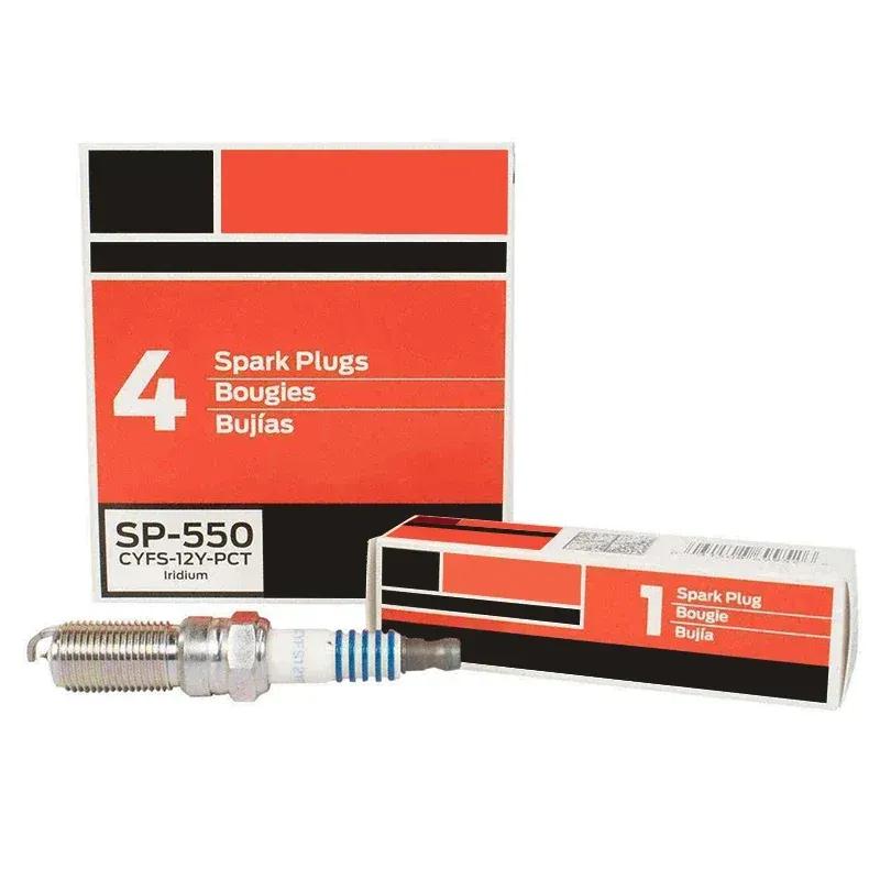 4/6PCS SP-550 CYFS-12Y-PCT Platinum Spark Plug for Ford Edge Escape Focus Fusion Land Rover LR2 Range Rover Evoque Cadillac ATS
