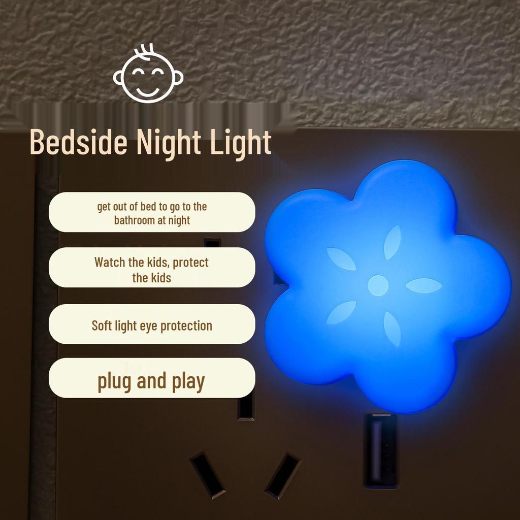 Heart-Shaped LED USB Night Light with Power Bank - White, Warm, Blue, Pink for Bedroom or Dorm Table 