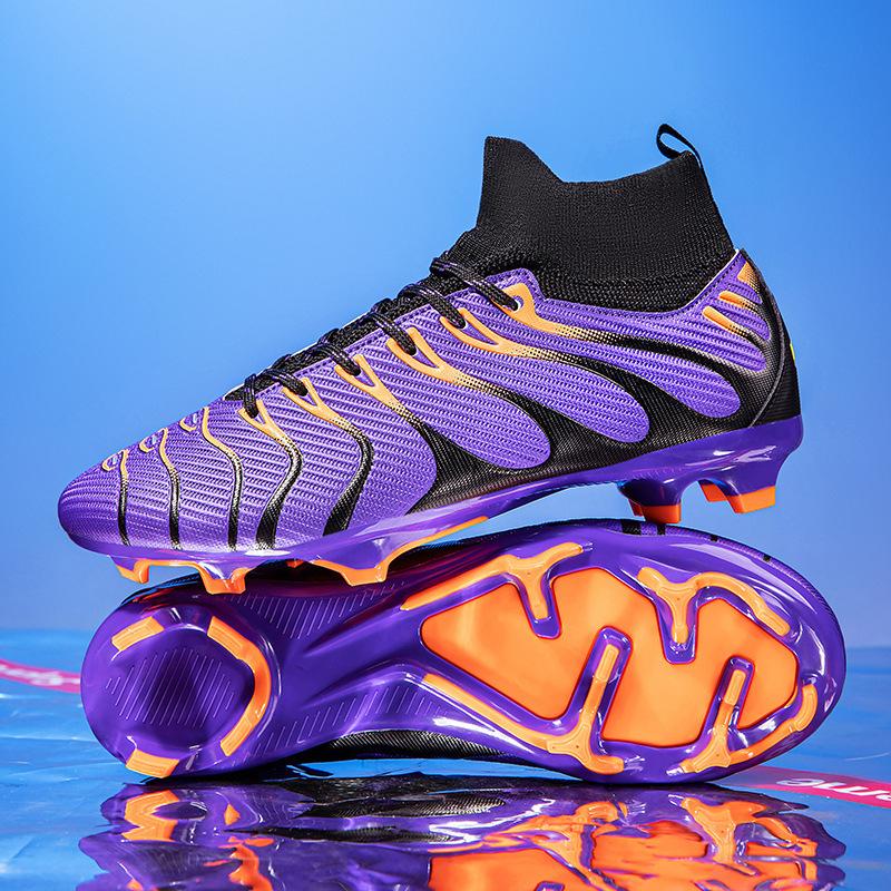 Large Size Lawn Game Student Crush Teen Men's Sneakers Nails Training Spikes Soccer Shoes