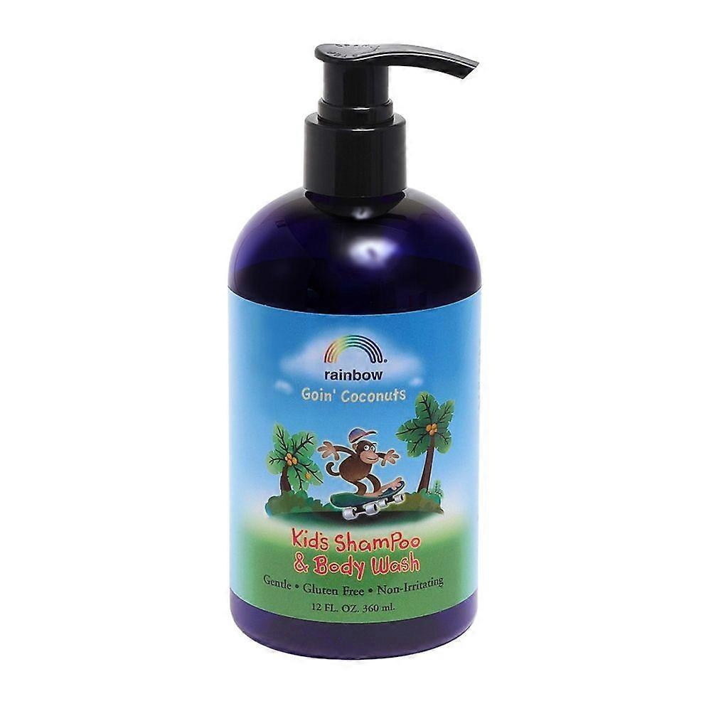 Rainbow Research Kids Shampoo Body Wash Goin Coconuts, 12 Oz (Pack of 6)