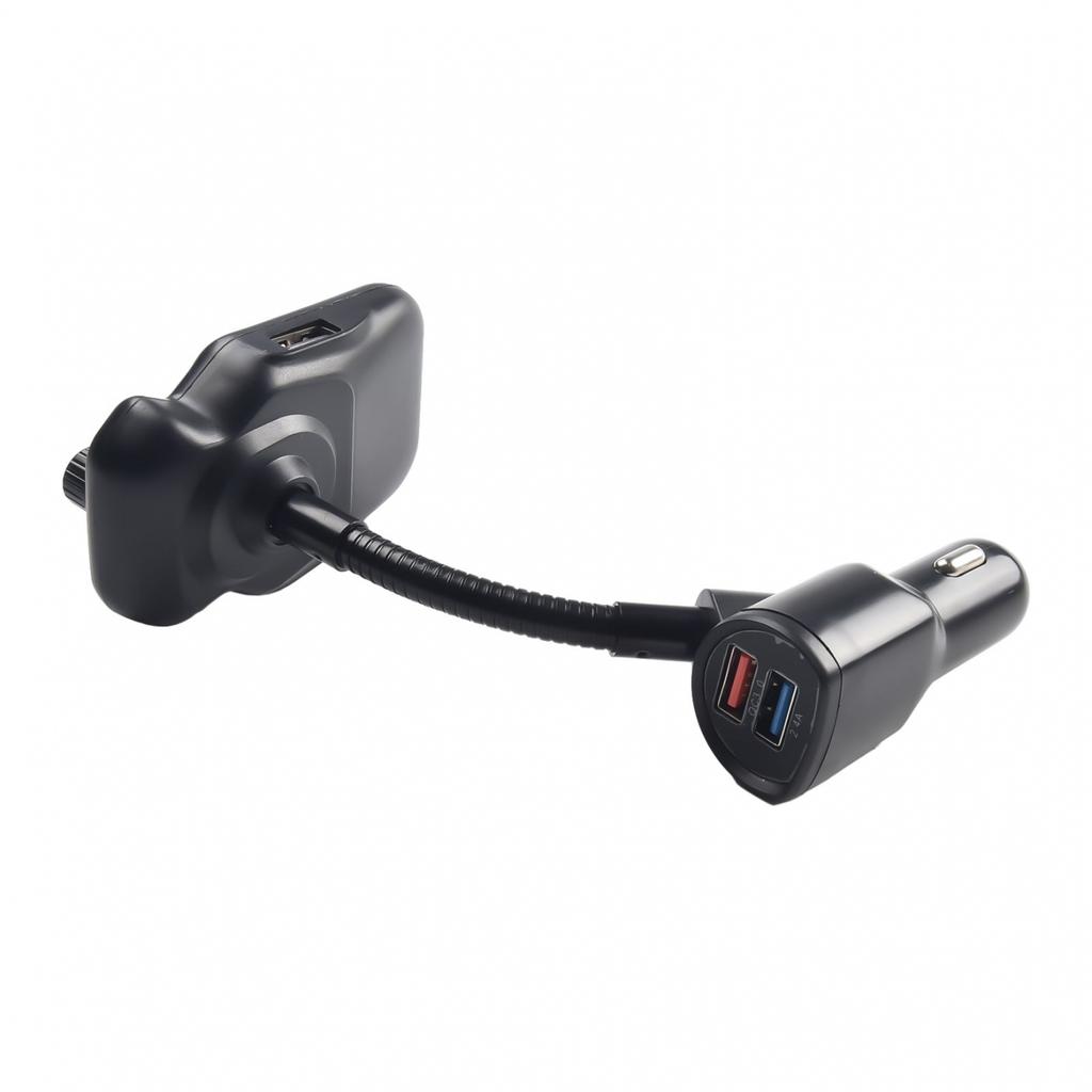 Wireless Car FM Transmitter Radio Adapter USB Charger for Voice Broadcasting