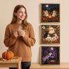 Halloween Diamond Art Kit  Ghost Barbecue Design