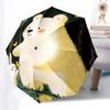 1pc Polar Bear and Bunny Automatic Opening/Closing Umbrella, Portable Folding Design with Iron Frame, Outdoor for Fans, Travelers, Daily Use, Perfect