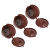 Refillable Capsule Coffee Filter Set Reusable Cafe Tool Fit for Dolce Gusto Coffee MachineCoffee