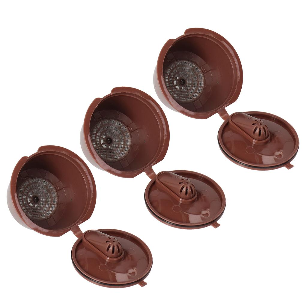 Refillable Capsule Coffee Filter Set Reusable Cafe Tool Fit for Dolce Gusto Coffee MachineCoffee