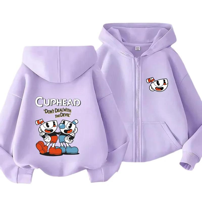 Children's Cardigan Hoodie Zipper Style Sweatshirt Boys Girls3-12Yrs Brand Sports Top Casual Fashion Charming Loose Coat Clothes