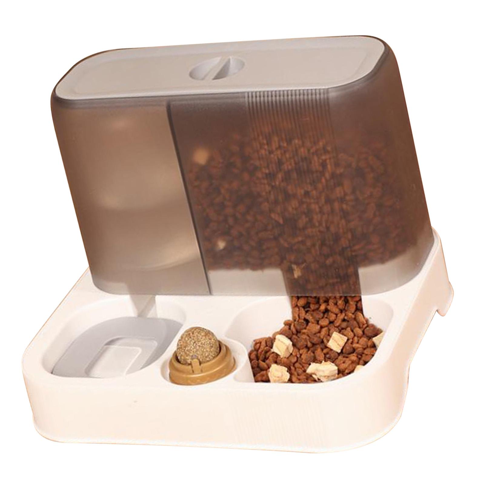 

Cat Water Bowl Moderate Capacity Removable Double Pets Water Food Bowl for Pets