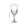1pcs Luxury Champagne Glass Cocktail Glass Party Elegant Transparent Red Wine Glass Vintage Relief Glass Cups Exquisite Gifts