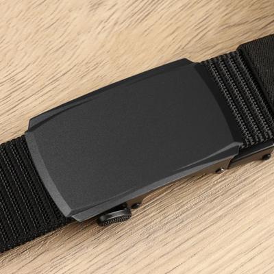 New Belt  Men's Automatic Buckle  Nylon Tactical Braided Belt  Middle Aged and Young People Outdoor Belt Belt Belt